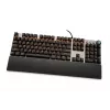 Wired mechanical gaming keyboard IBOX AURORA K-4 — QWERTY, 108 keys, LED adjustable backlight, water-resistant, USB, 1.6 m cable