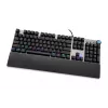 Wired mechanical gaming keyboard IBOX AURORA K-4 — QWERTY, 108 keys, LED adjustable backlight, water-resistant, USB, 1.6 m cable