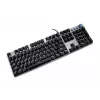 Wired mechanical gaming keyboard IBOX AURORA K-4 — QWERTY, 108 keys, LED adjustable backlight, water-resistant, USB, 1.6 m cable