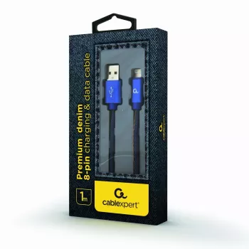 Lightning Cable Cablexpert CC-USB2J-AMLM-1M-BL
