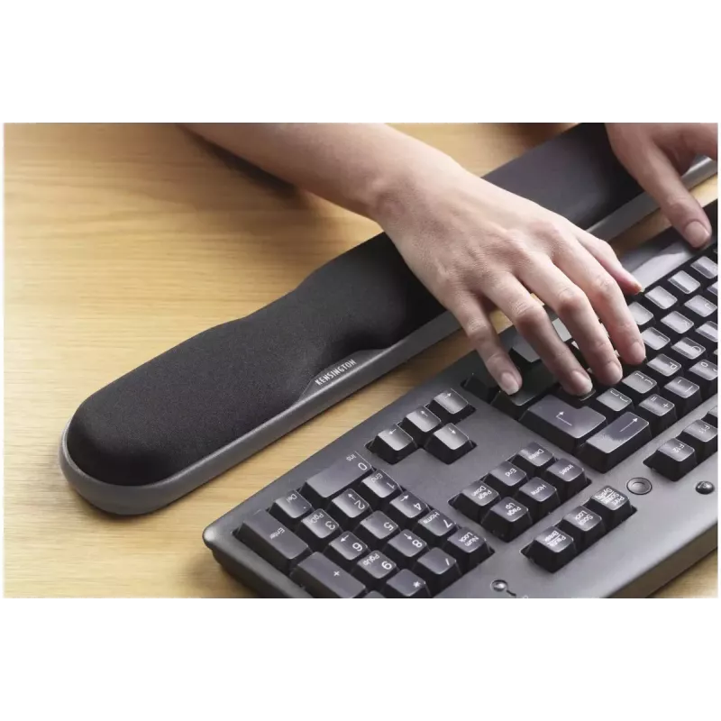Wrist Rest Kensington Height Adjustable Gel Keyboard Rest Black