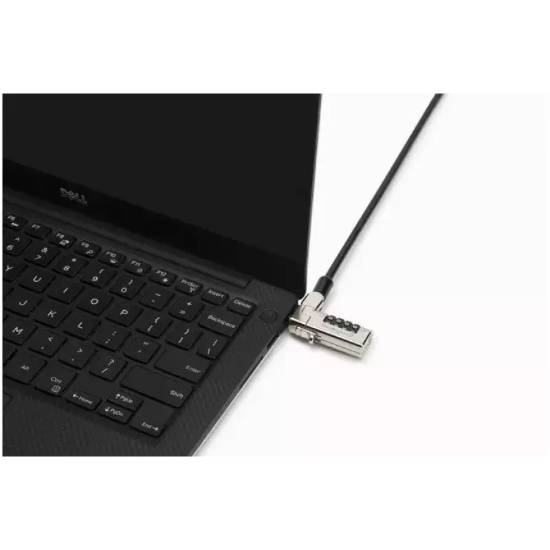 Kensington Slim N17 Combination Laptop Lock for Wedge-Shaped Slots