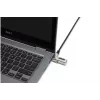 Kensington Slim N17 Combination Laptop Lock for Wedge-Shaped Slots