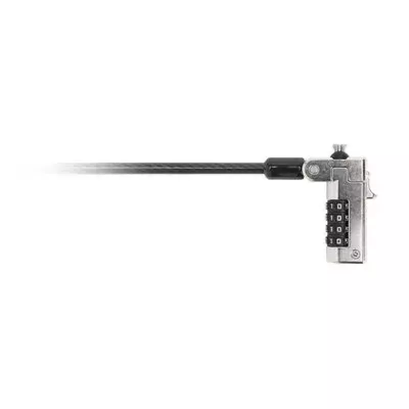 Kensington Slim N17 Combination Laptop Lock for Wedge-Shaped Slots