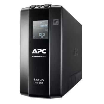 APC Back-UPS PRO BR900MI - 6x C13 output, USB, 900VA, Line-Interactive, 0.9 kVA, 540 W, Sine, 176 V, 294 V
