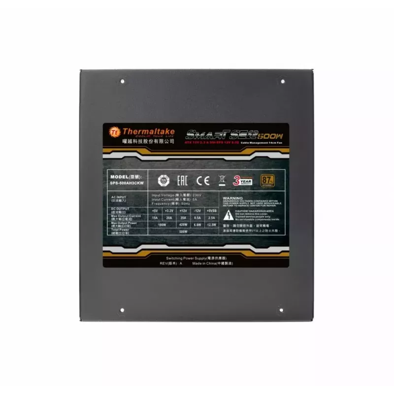Power supply - Smart SE2 500W Modular (spr. 87%, Single Rail)