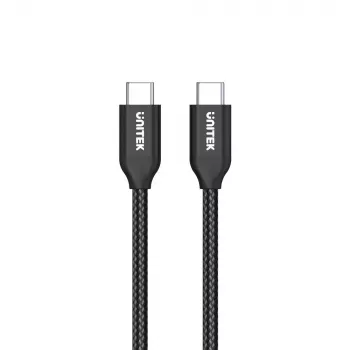 USB-C to USB-C cable Unitek C14059BK — 2 m, 5 A, 20 V, 480 Mbit/s, black