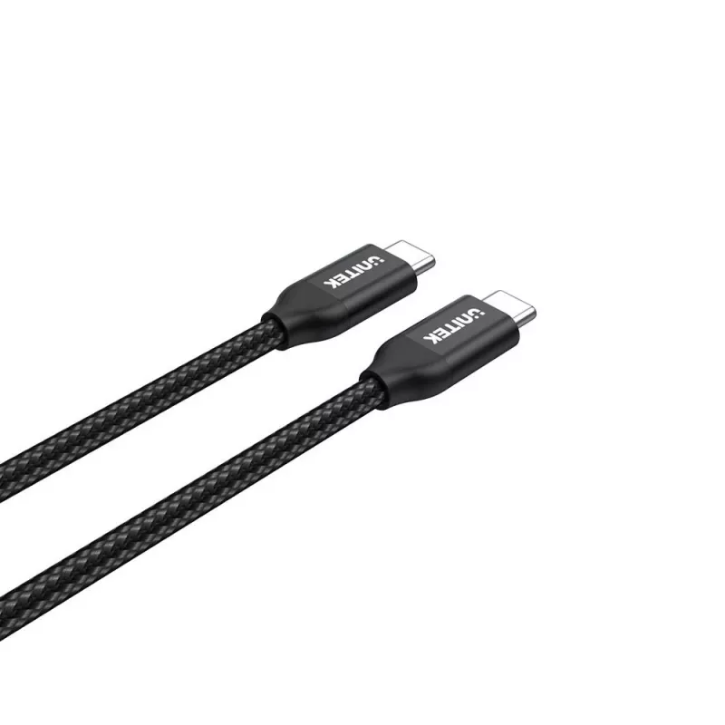 USB-C to USB-C cable Unitek C14059BK — 2 m, 5 A, 20 V, 480 Mbit/s, black