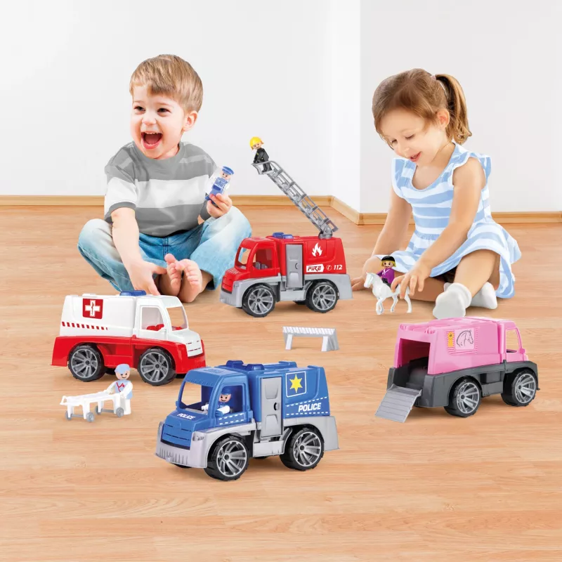 Truck Lena TRUXX Police with accessories