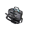 Briefcase NATEC Gazelle 39.6 cm (15.6 inch) Nylon, 2 compartments, shoulder strap, black