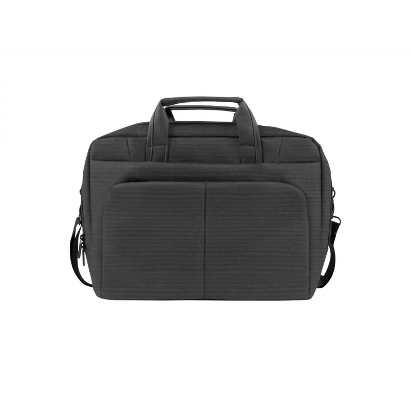 Briefcase NATEC Gazelle 39.6 cm (15.6 inch) Nylon, 2 compartments, shoulder strap, black