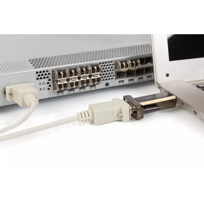 DIGITUS USB 2.0 to serial Converter, DSUB 9M incl. USB A Cable 80cm