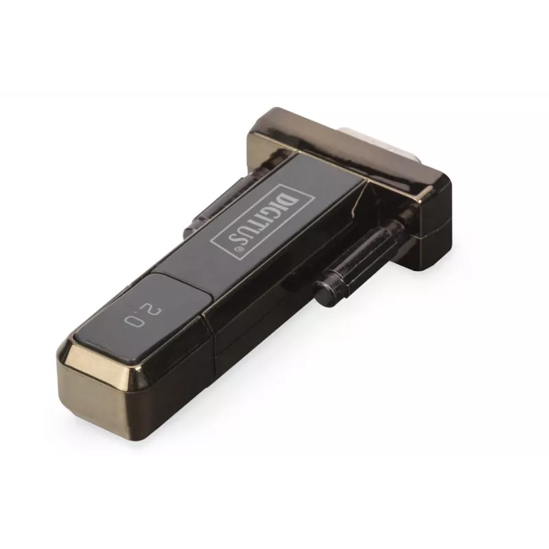 DIGITUS USB 2.0 to serial Converter, DSUB 9M incl. USB A Cable 80cm