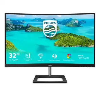 Philips E Line 325E1C/00 computer monitor 80 cm (31.5 inch) 2560 x 1440 pixels Quad HD LCD Black
