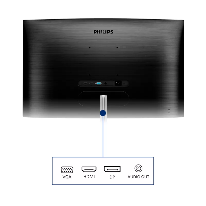 Philips E Line 325E1C/00 computer monitor 80 cm (31.5 inch) 2560 x 1440 pixels Quad HD LCD Black