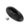 Kensington Pro Fit Ergo Wireless Mouse—Black, Right-hand, RF Wireless + Bluetooth, 1600 DPI, Black