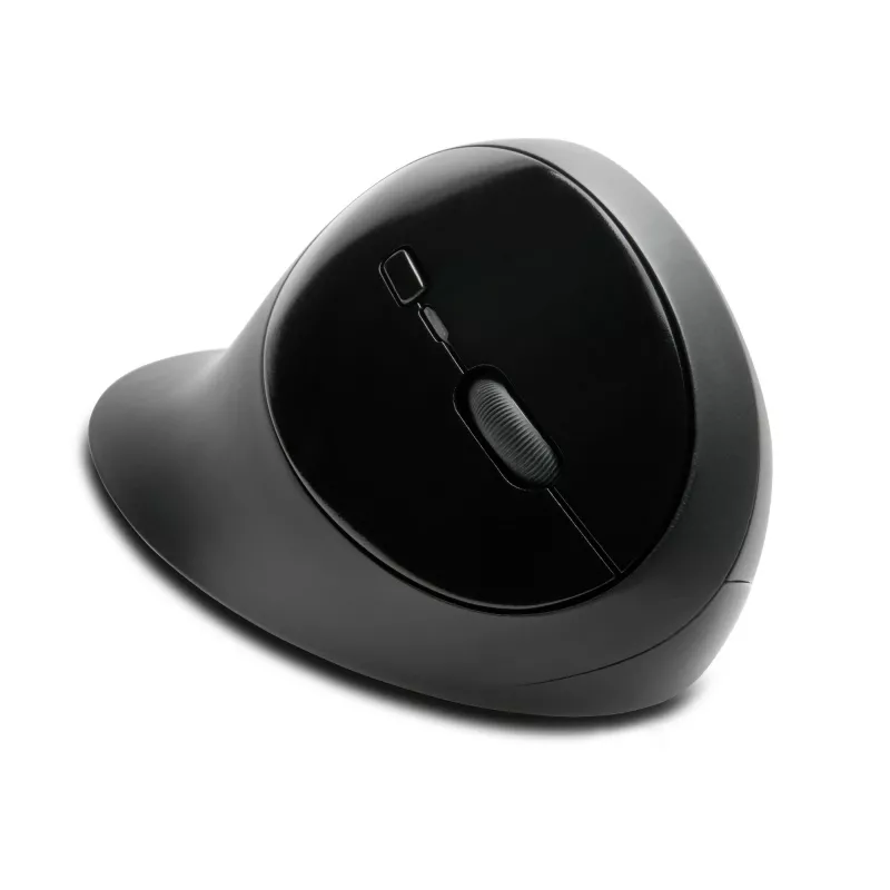 Kensington Pro Fit Ergo Wireless Mouse—Black, Right-hand, RF Wireless + Bluetooth, 1600 DPI, Black