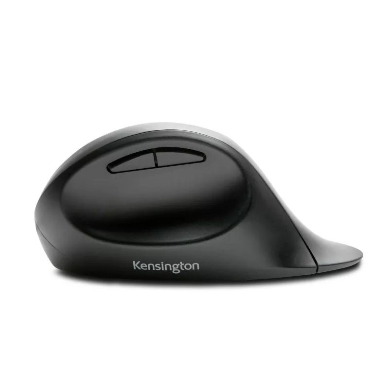 Kensington Pro Fit Ergo Wireless Mouse—Black, Right-hand, RF Wireless + Bluetooth, 1600 DPI, Black
