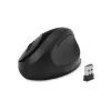 Kensington Pro Fit Ergo Wireless Mouse—Black, Right-hand, RF Wireless + Bluetooth, 1600 DPI, Black
