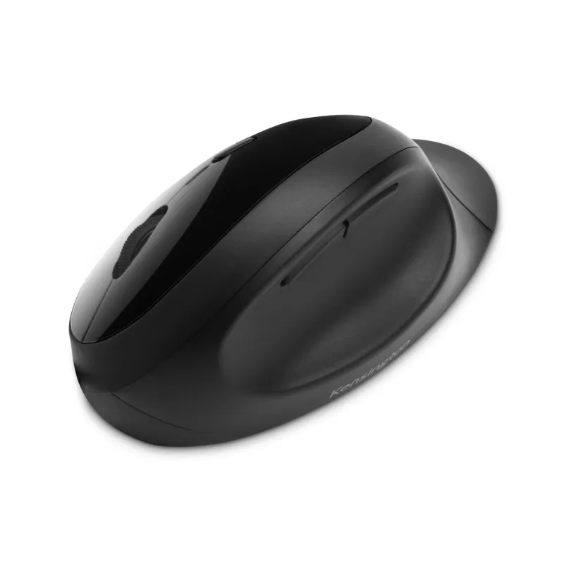 Kensington Pro Fit Ergo Wireless Mouse—Black, Right-hand, RF Wireless + Bluetooth, 1600 DPI, Black