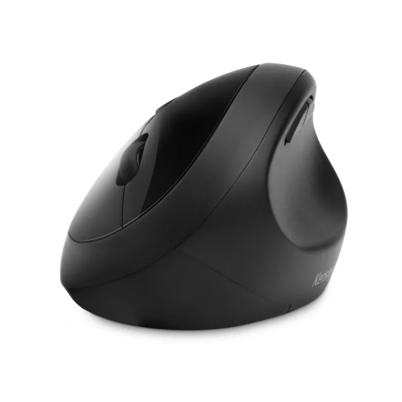 Kensington Pro Fit Ergo Wireless Mouse—Black, Right-hand, RF Wireless + Bluetooth, 1600 DPI, Black