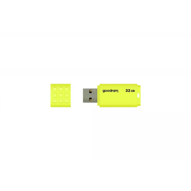 USB flash drive GOODRAM UME2 32 GB USB Type-A 2.0, read 20 MB/s, write 5 MB/s, yellow