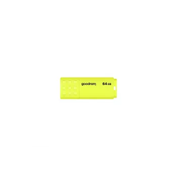USB flash drive GOODRAM UME2 64 GB USB Type-A 2.0, yellow, capless, plastic