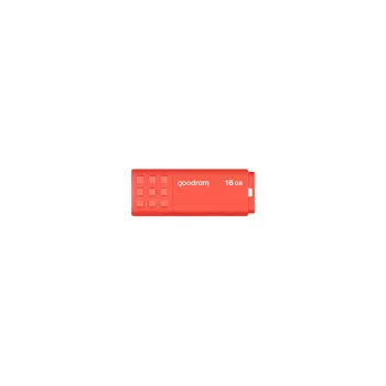 USB flash drive GOODRAM UME3 16 GB USB Type-A 3.2 Gen 1 (orange), 60/20 MB/s, capless plastic housing