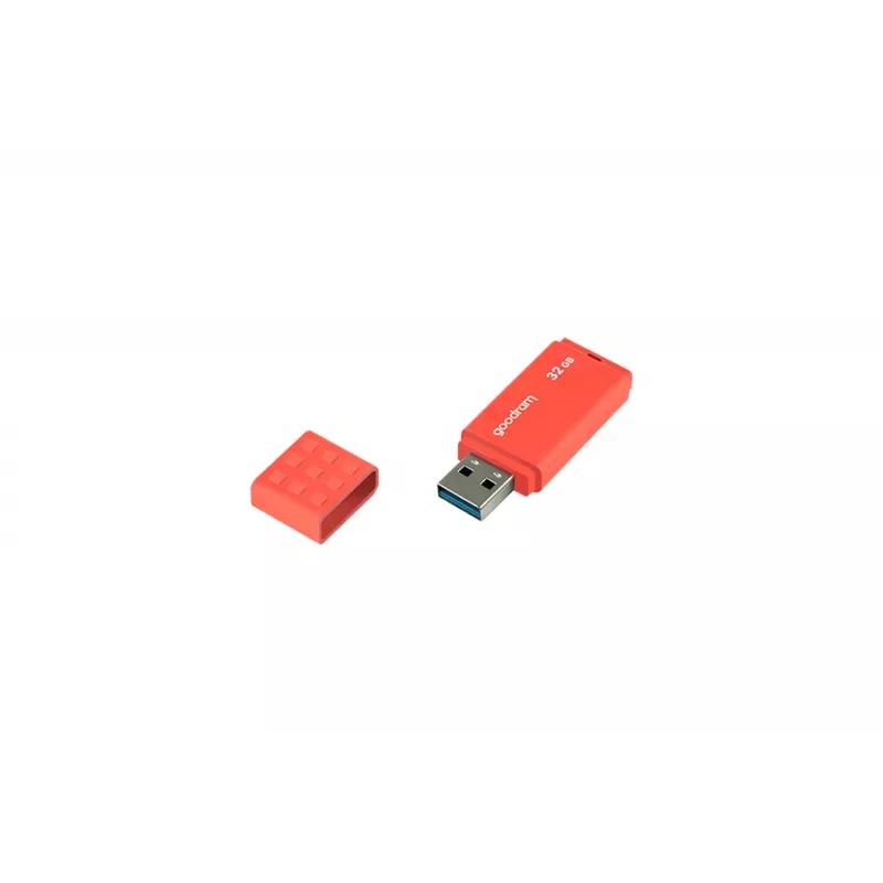 USB flash drive GOODRAM UME3 32GB USB Type-A 3.2 Gen 1, orange, 59.6×20.6×9.2 mm