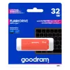 USB flash drive GOODRAM UME3 32GB USB Type-A 3.2 Gen 1, orange, 59.6×20.6×9.2 mm