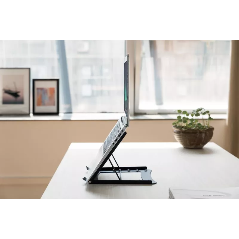 DIGITUS Foldable Steel Laptop/Tablet Stand with 5 Adjustment Positions