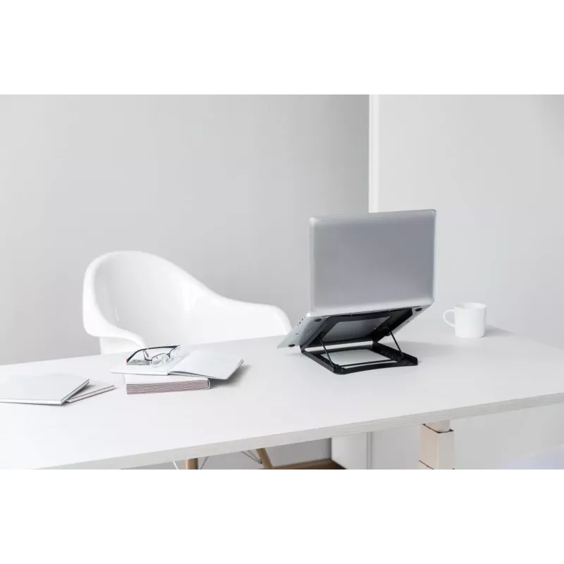 DIGITUS Foldable Steel Laptop/Tablet Stand with 5 Adjustment Positions