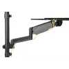 DIGITUS Sit-Stand Workstation wall single mount, black max load capacity: 1-8kg,max Screen Size: 17-32in
