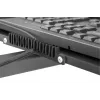 DIGITUS Mobile Workstation (Monitor Mount, PC Holder) max. 8 kg load,32in screen max - black