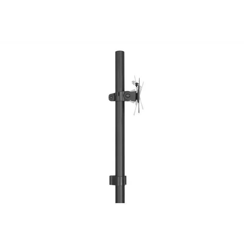 DIGITUS Mobile Workstation (Monitor Mount, PC Holder) max. 8 kg load,32in screen max - black