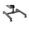 DIGITUS Mobile Workstation (Monitor Mount, PC Holder) max. 8 kg load,32in screen max - black
