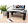DIGITUS DA-90458 Adjustable Monitor Riser, 400x280x143 mm, Black, up to 10 kg