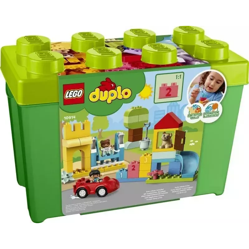 LEGO DUPLO 10914 Brick Box — 65-piece toddler construction set for ages 1.5+