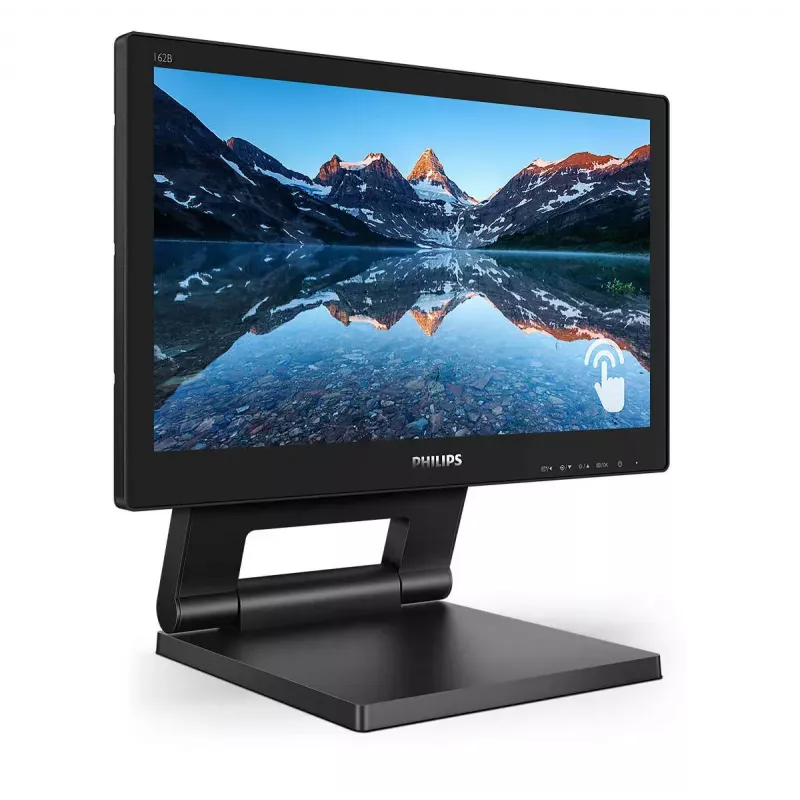 Philips 162B9T/00 computer monitor 39.6 cm (15.6 inch) 1366 x 768 pixels HD LCD Touchscreen Black
