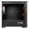 GENESIS Irid 503 ARGB Micro Tower Black, Transparent