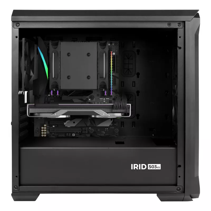 GENESIS Irid 503 Micro Tower Black