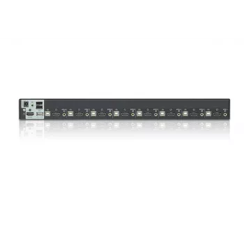 ATEN 8-Port USB - HDMI KVM Switch with USB Peripheral port, 1920 x 1200 pixels, WUXGA, 8.56 W, Black