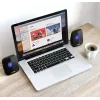 Loudspeaker Audiocore AC835 wired 2.0 6 W USB black tabletop speakers