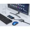 NATEC Fowler Mini USB-C Multiport Adapter, USB-C PD, USB 3.0, HDMI 4K, Grey