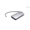 Docking Station i-tec Metal USB-C Travel Nano Dock HDMI/VGA with LAN + Power Delivery 100 W