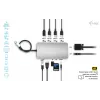 Docking Station i-tec Metal USB-C Travel Nano Dock HDMI/VGA with LAN + Power Delivery 100 W