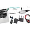 Docking Station i-tec Metal USB-C Travel Nano Dock HDMI/VGA with LAN + Power Delivery 100 W