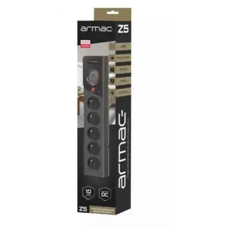 Power strip ARMAC Z5 1.5M — 5×230V sockets, 10A