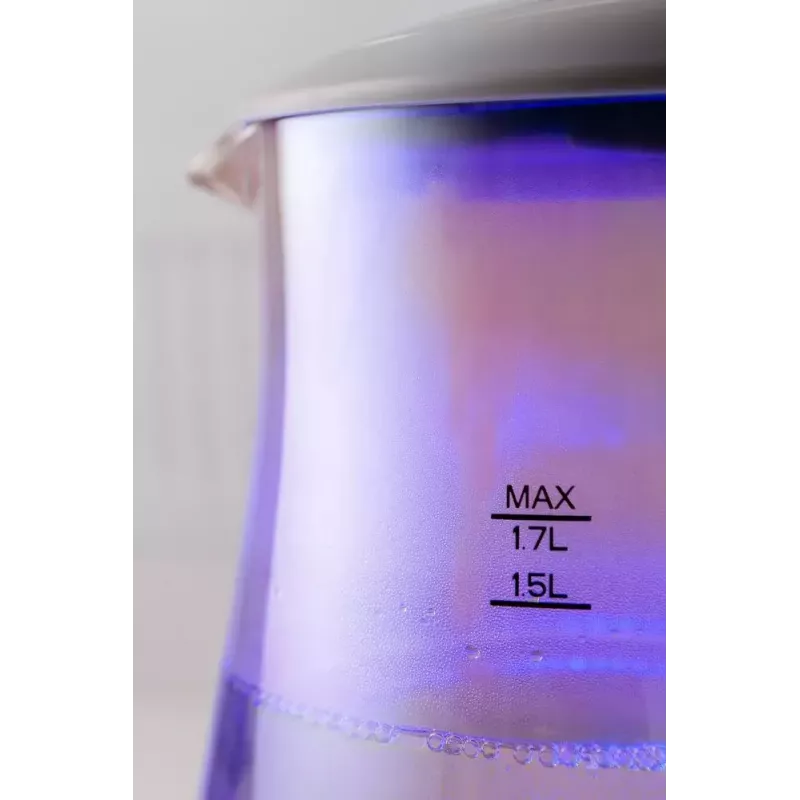 Electric kettle ELDOM 1.7 L 2200 W Transparent
