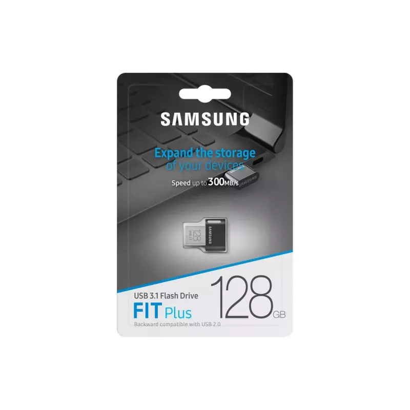 Samsung MUF-128AB USB flash drive 128 GB USB Type-A 3.2 Gen 1 (3.1 Gen 1) Grey, Silver